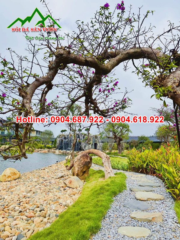 cung cấp sỏi trang trí