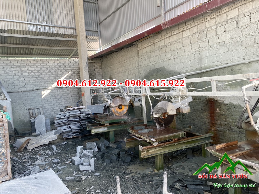 xưởng sản xuất đá xanh rêu thanh hóa