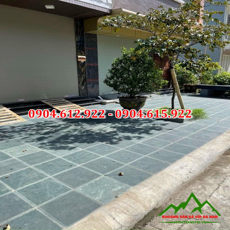 đá xanh rêu thanh hóa lát nền