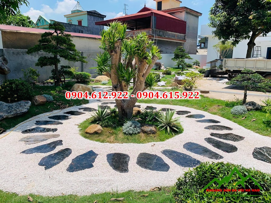 địa chỉ bán sỏi rải sân vườn