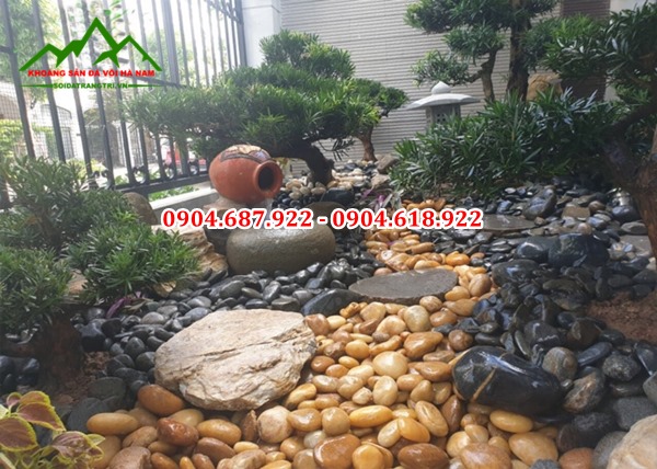 sỏi trang trí tiểu cảnh