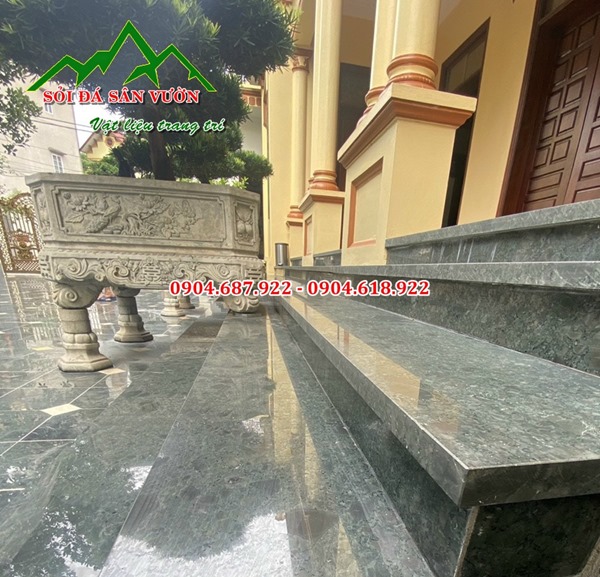 cung cấp đá xanh rêu lát sân