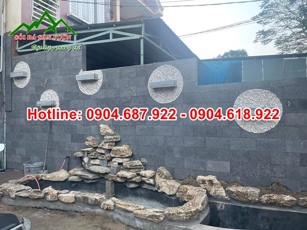 cung cấp đá ong xám ốp tường