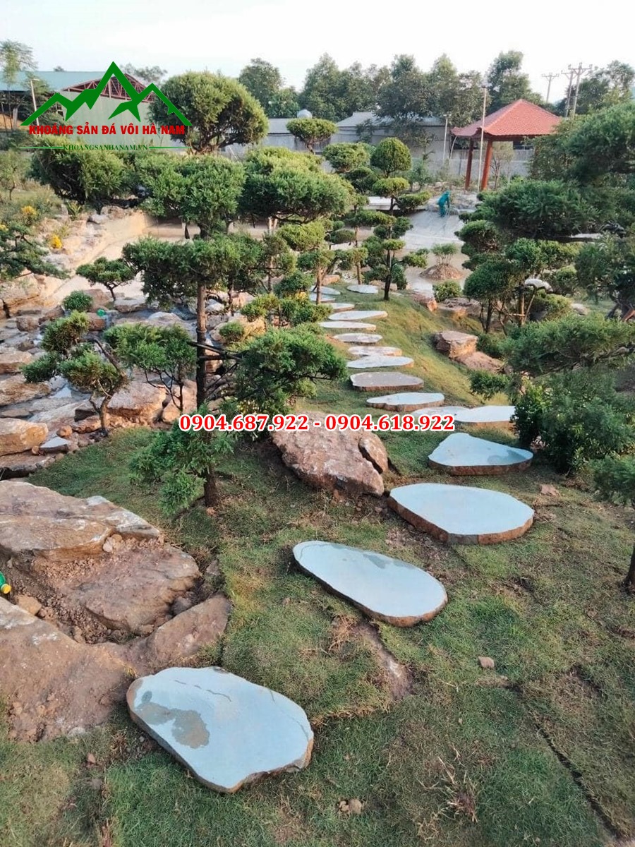 đá bước dạo sân vườn
