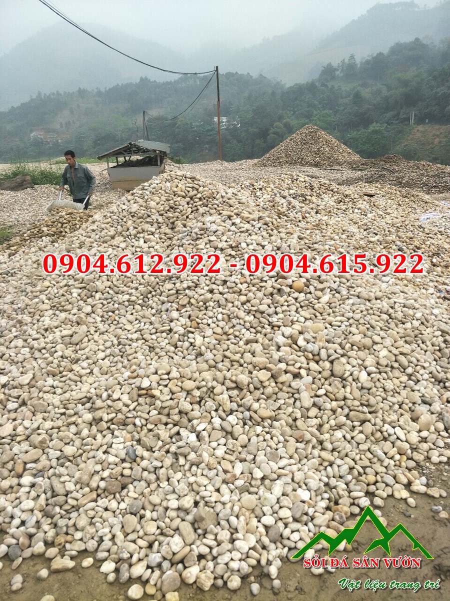 sỏi trắng tự nhiên