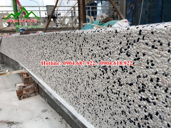 bê tông sỏi rửa đẹp