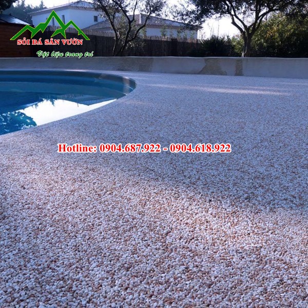 sàn sỏi keo polymer