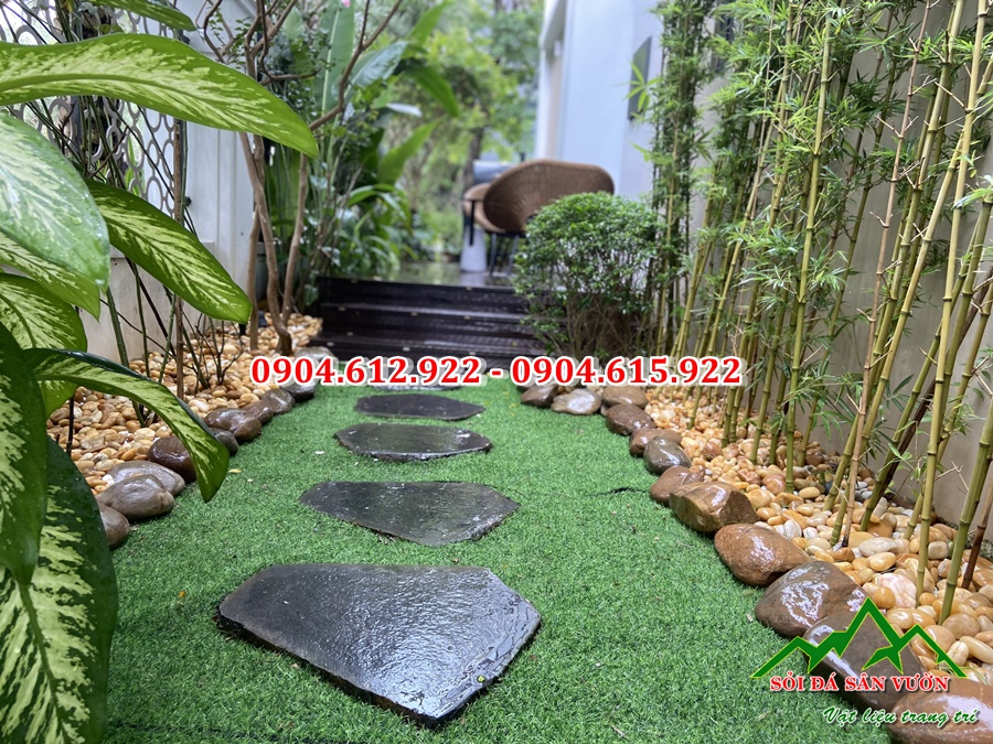 Địa chỉ bán sỏi trang trí sân vườn
