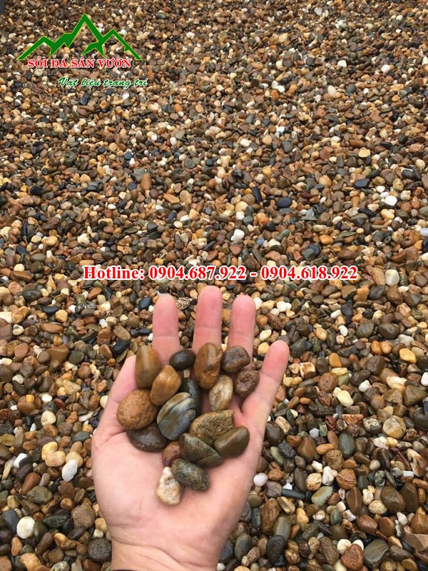 Cung cấp sỏi nâu trang trí