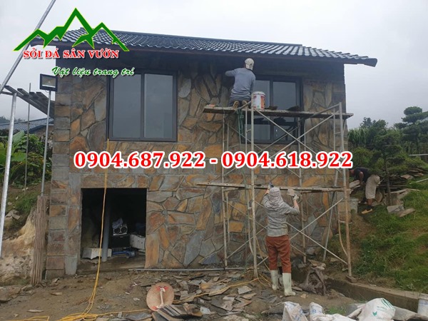 Đá rối đa sắc ốp tường trang trí