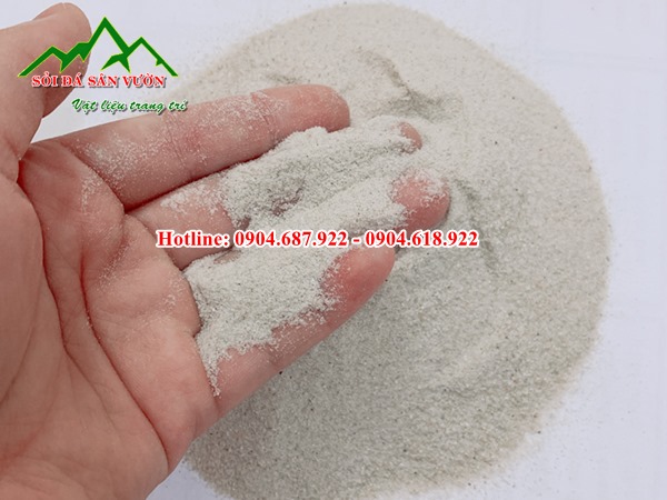 Cát trắng tự nhiên rải mộ