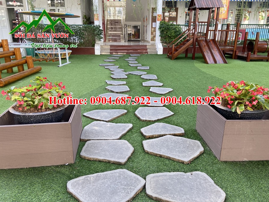 đá bước dạo bazan