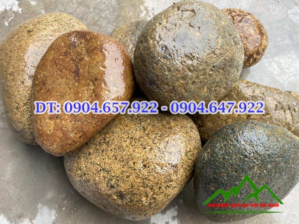 sỏi cuội tròn tự nhiên