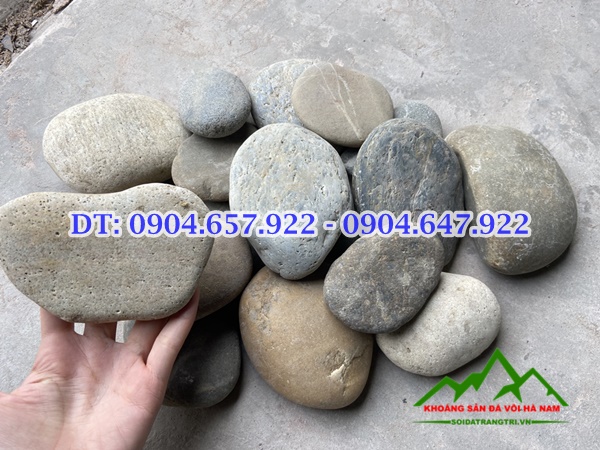 sỏi dẹt tự nhiên