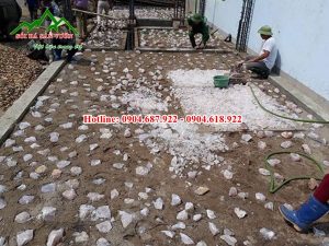 Bán vụn thạch anh rải móng nhà