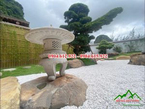 sỏi trang trí sân vườn nhật