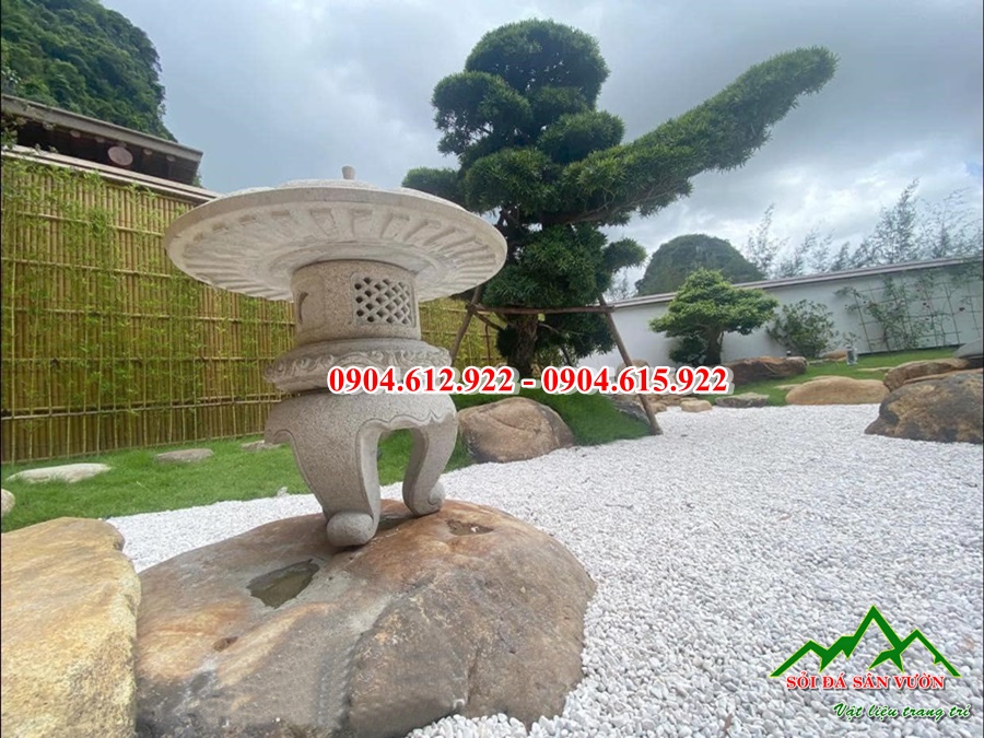 sỏi trang trí sân vườn nhật