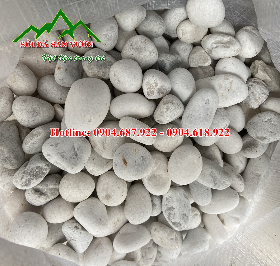 Bán sỏi trắng trang trí tại Hà Nội