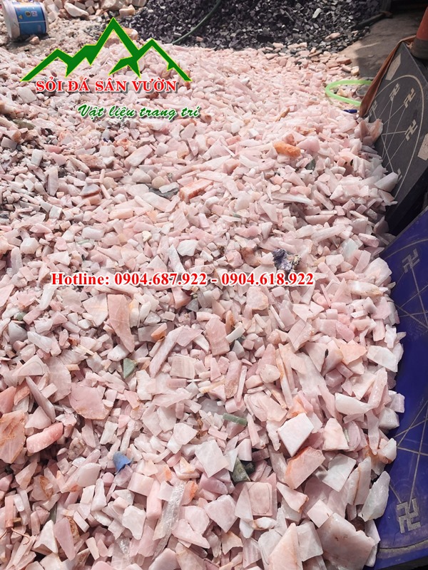 Bán vụn thạch anh hồng