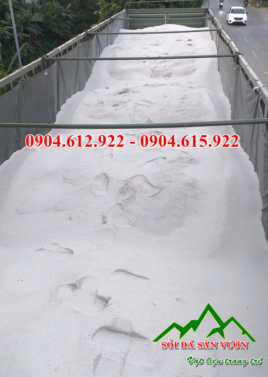 báo giá cát trắng mịn tự nhiên