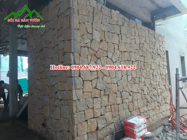 Đá rối vàng Bình Định Ốp tường