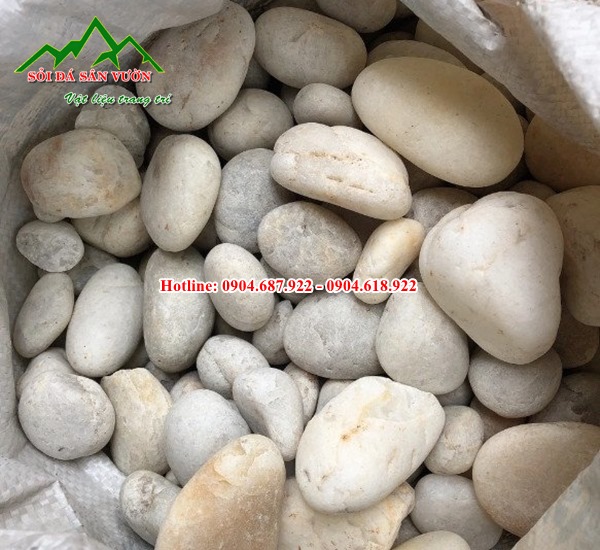 sỏi trắng tự nhiên tại hạ long