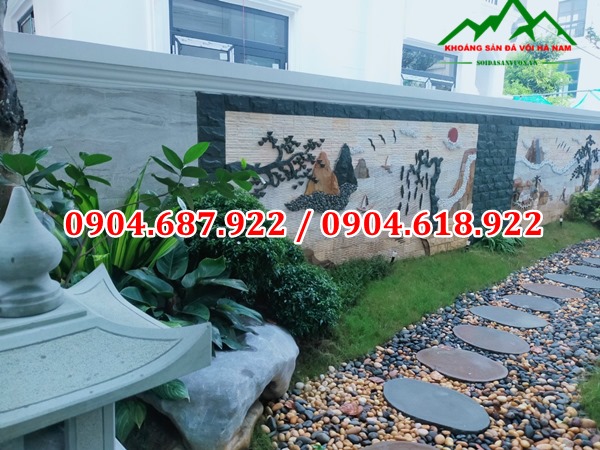 sỏi trang trí sân vườn tại hạ long