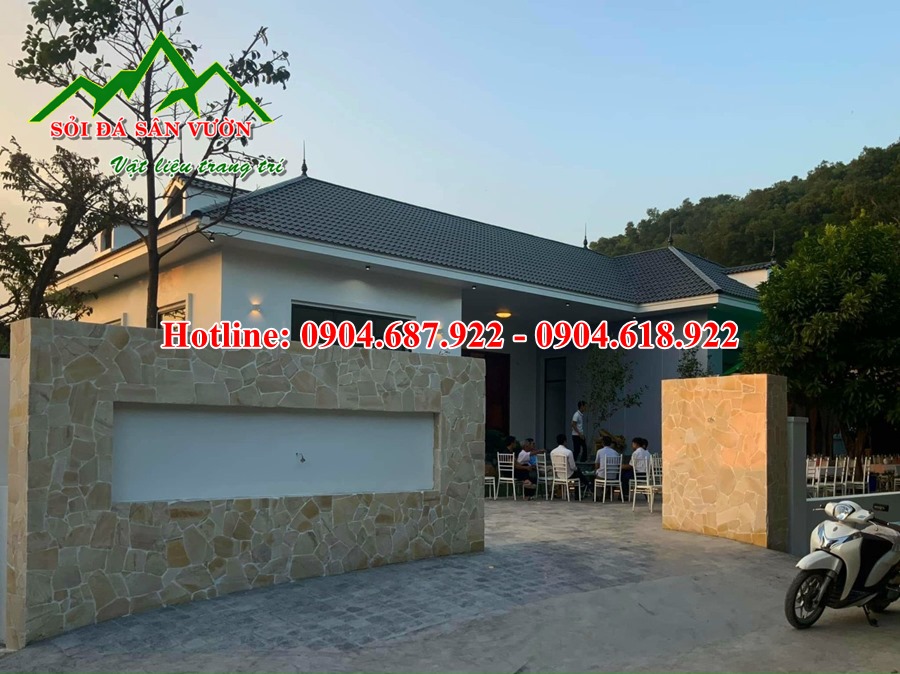 Cung cấp đá rối vàng tươn ốp tường