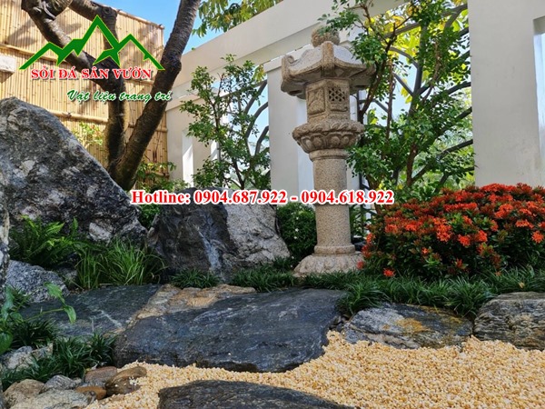 sỏi vàng mini trang trí tiểu cảnh