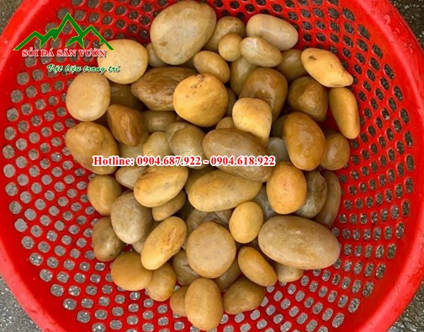 bán sỏi cuội gắn tường
