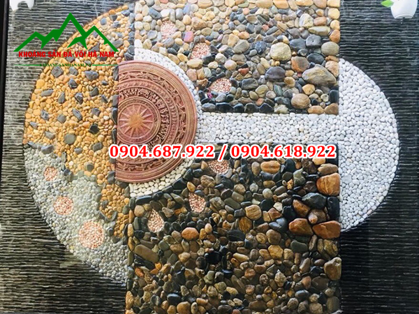 mẫu tiểu cảnh tranh tướng đá cuội đẹp