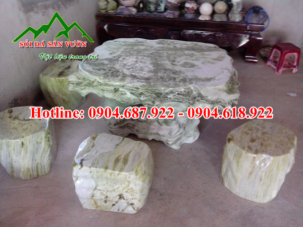Bán bộ bàn ghế đá ngọc
