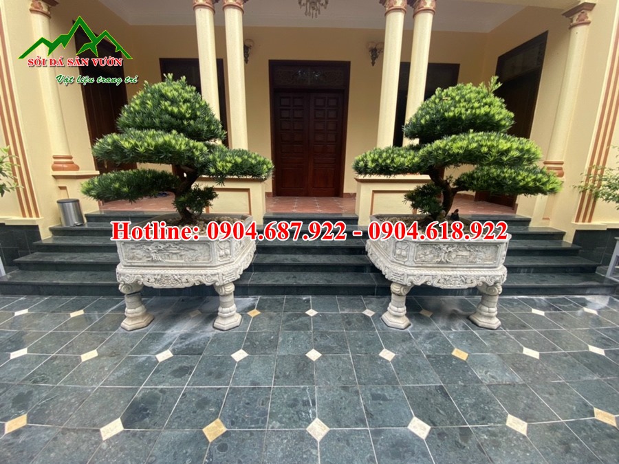 bán đá xanh rêu lát sân tại hà nội