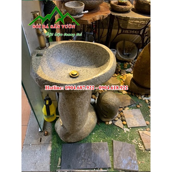 Địa chỉ bán lavabo đá cuội tại hà nội