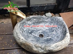Bán chậu rửa mặt đá cuội