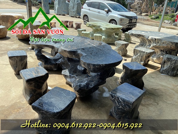 Giá bàn ghế đá tự nhiên