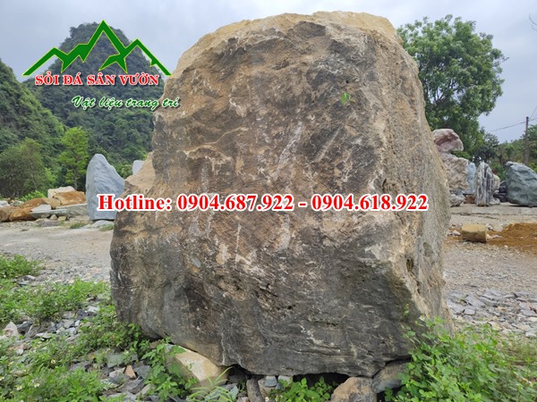 Xưởng đá cảnh làm biển hiệu