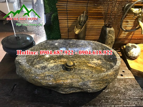 cung cấp chậu đá cuội