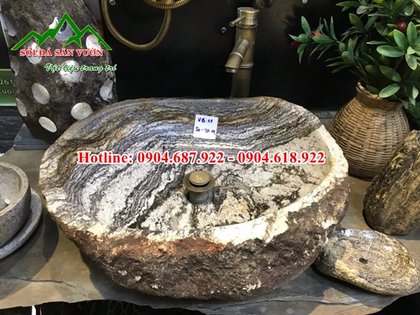 Bán lavabo đá cuội