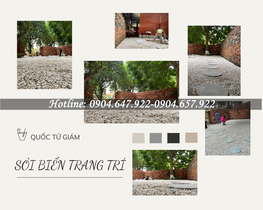 trang trí sỏi đẹp