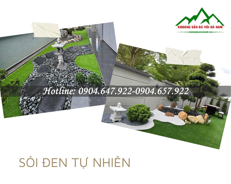 trang trí sỏi đẹp