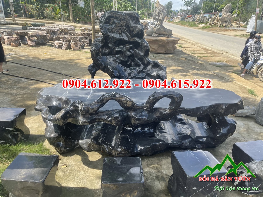 mua bán ghế đá tự nhiên nguyên khối ở đâu