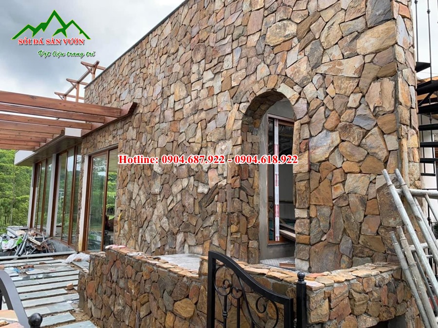 Bán đá đa sắc ốp tường đẹp