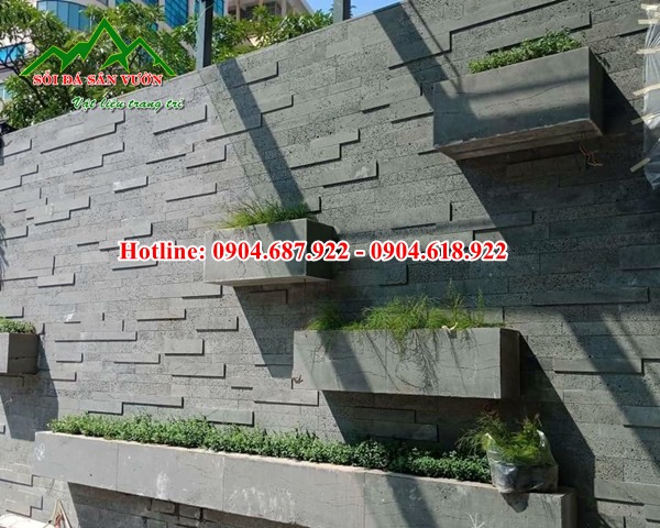 mẫu đá ong xám 3d ốp tường