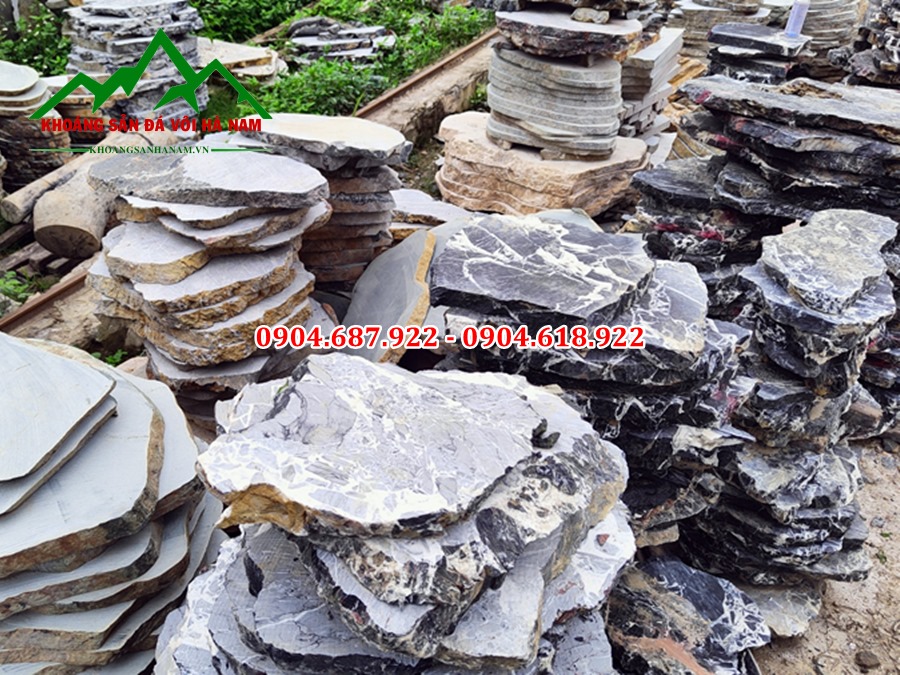 Đá bước dạo đá lũa tự nhiên