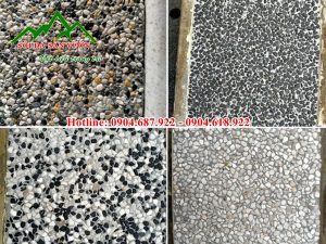 Sỏi làm bê tông sỏi rửa giá rẻ từ nhà máy