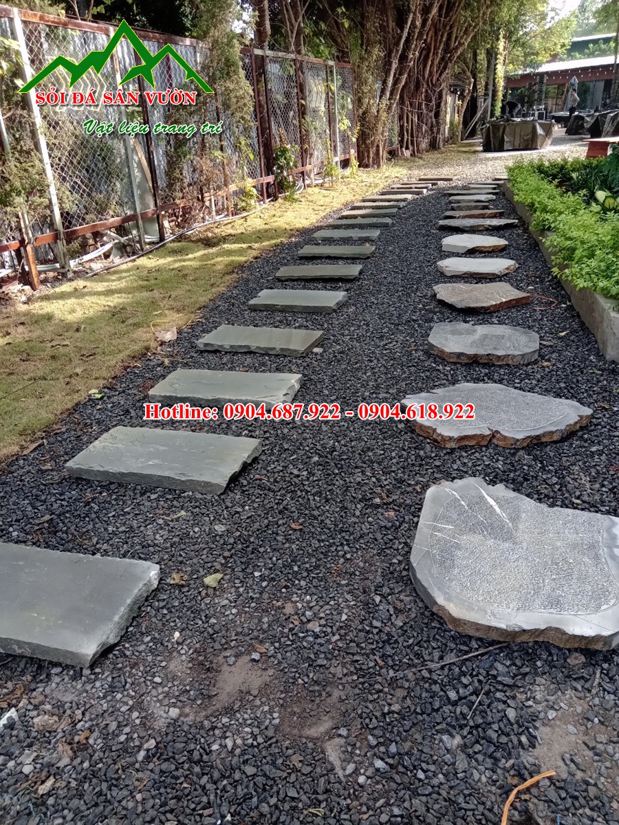 Đá bước dạo lát lối đi sân vườn