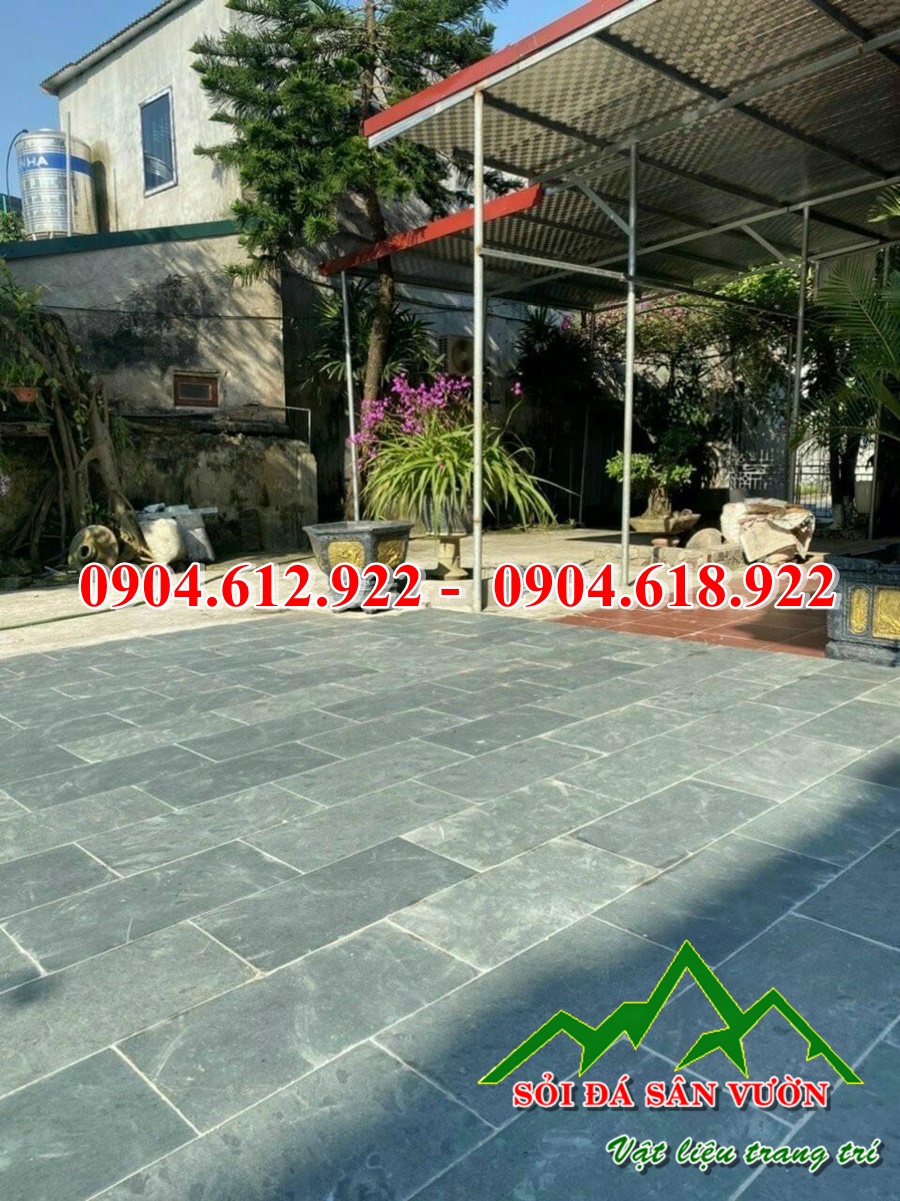 mua đá xanh rêu lát nền ở đâu