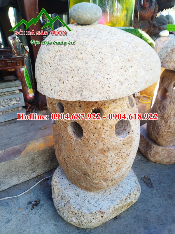 mẫu đèn đá cuội đẹp