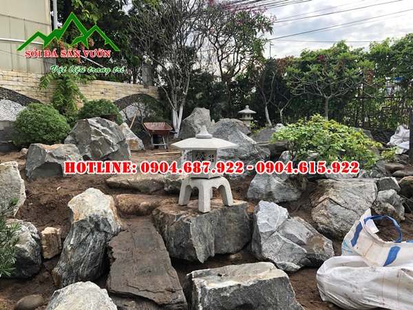 bán đèn đá tiểu cảnh
